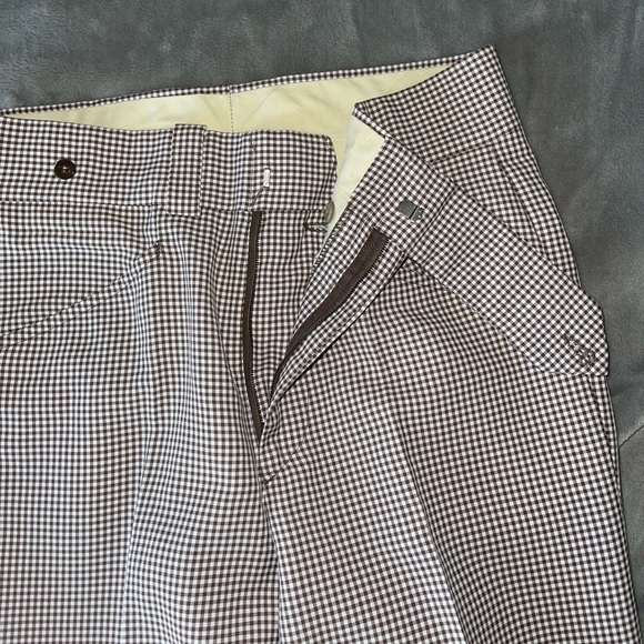 Jaymar Women’s Brown Plaid Slack Dress Pants - Picture 5 of 5